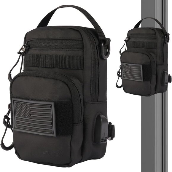 Compact Magnetic Gym Bag with Strong Magnets & Versatile Carrying Options - Picture 1 of 8